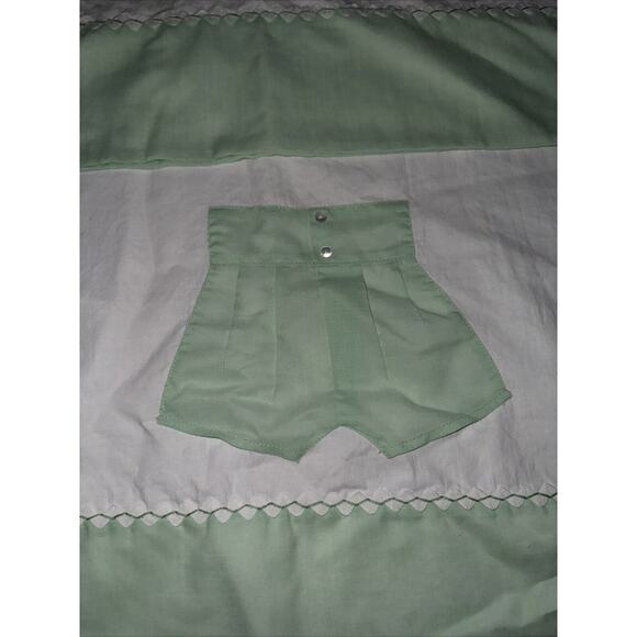 Unique Pair of White Pillowcases With Mint Green His And Hers Boxers Pantaloon - Picture 2 of 4